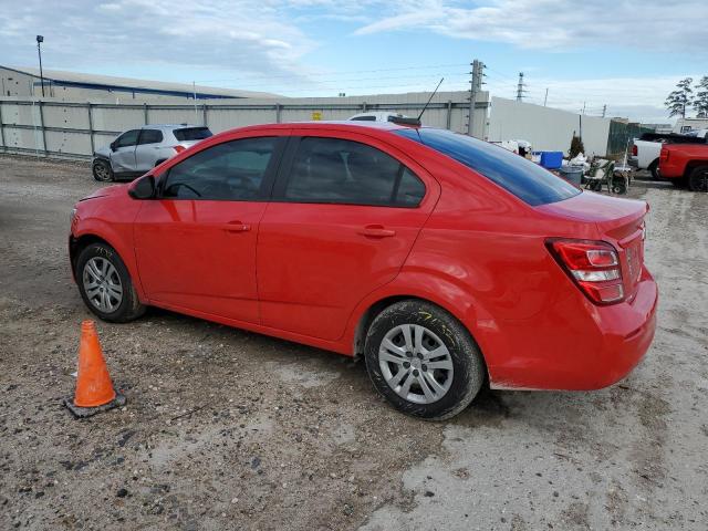 1G1JB5SB3L4102456 - 2020 CHEVROLET SONIC LS წითელი ფოტო 2