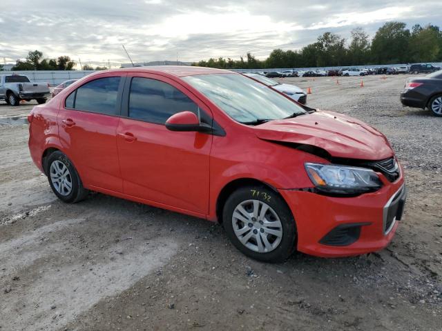 1G1JB5SB3L4102456 - 2020 CHEVROLET SONIC LS წითელი ფოტო 4