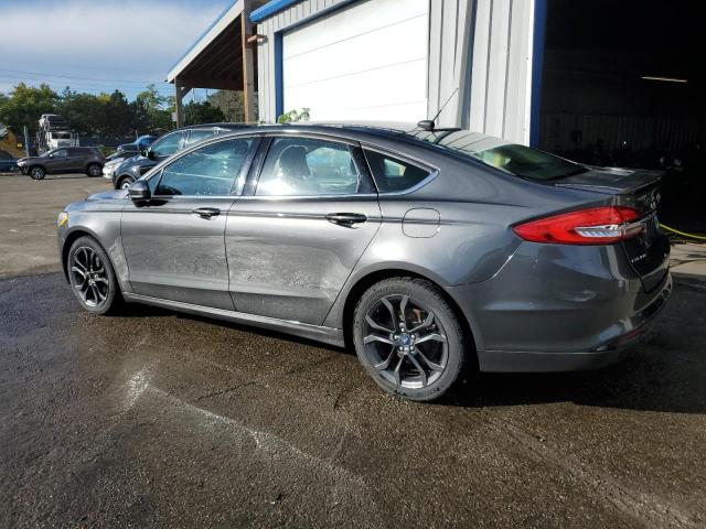 3FA6P0G7XJR253469 - 2018 FORD FUSION S GRAY photo 2