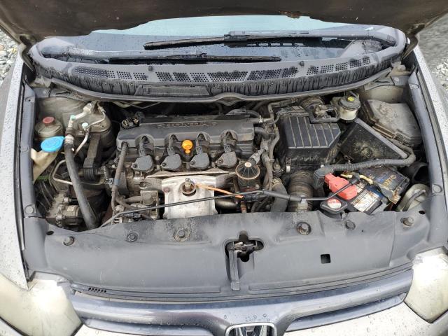 2HGFG12877H509847 - 2007 HONDA CIVIC EX GRAY photo 11