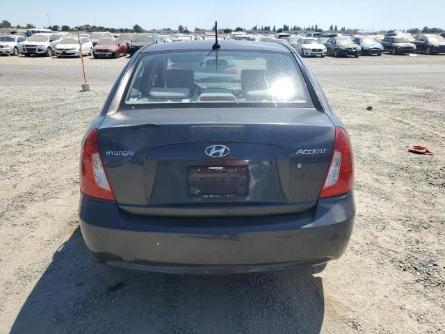 KMHCN4AC4BU609873 - 2011 HYUNDAI ACCENT GLS Noir photo 6