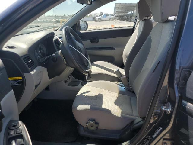 KMHCN4AC4BU609873 - 2011 HYUNDAI ACCENT GLS Noir photo 7