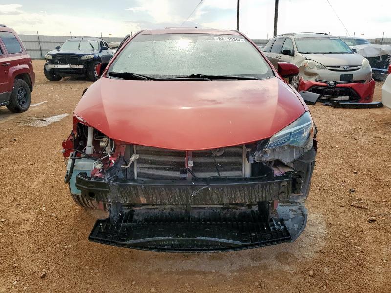 5YFBURHEXKP939327 - 2019 TOYOTA COROLLA L 红色 照片 5