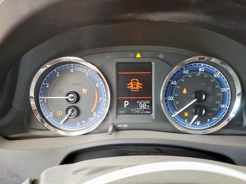 5YFBURHEXKP939327 - 2019 TOYOTA COROLLA L 红色 照片 9