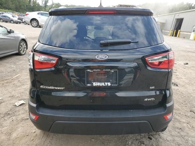 MAJ6S3GL1MC437098 - 2021 FORD ECOSPORT SE BLACK photo 6