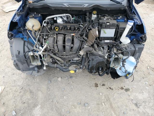 MAJ6P1UL9JC184487 - 2018 FORD ECOSPORT SE Синий фото 12