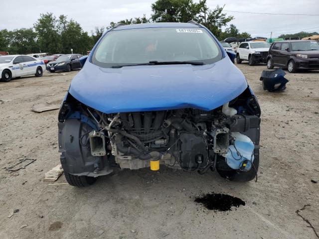 MAJ6P1UL9JC184487 - 2018 FORD ECOSPORT SE Синий фото 5