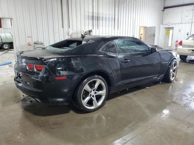 2G1FE1E34D9138245 - 2013 CHEVROLET CAMARO LS BLACK photo 3