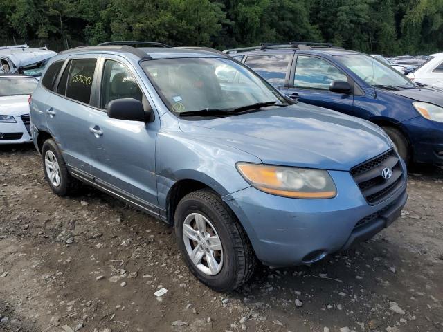 5NMSG73D39H293966 - 2009 HYUNDAI SANTA FE GLS BLUE photo 4