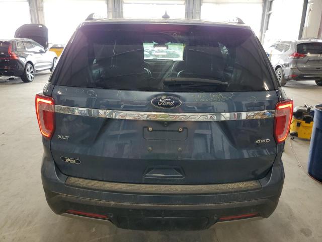 1FM5K8D83KGA60178 - 2019 FORD EXPLORER XLT ლურჯი ფოტო 6