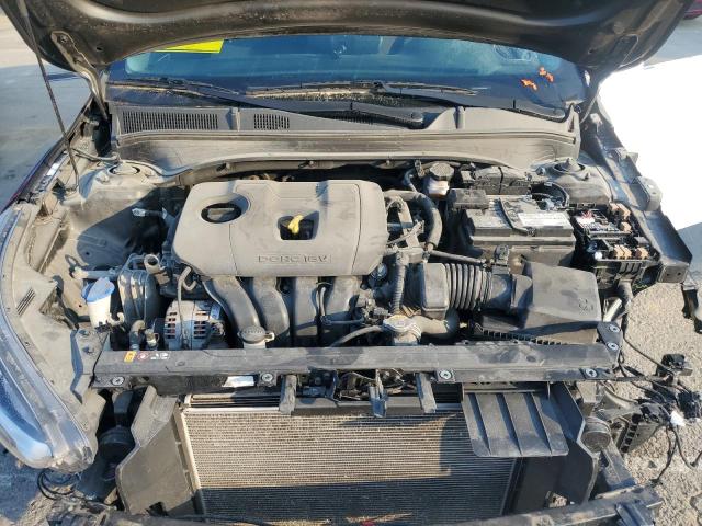 3KPF24AD1ME296799 - 2021 KIA FORTE FE შავი ფოტო 11