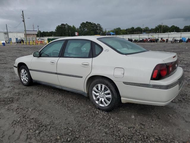 2G1WF52E149277341 - 2004 CHEVROLET IMPALA CREAM photo 2