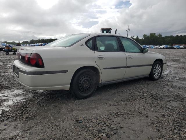 2G1WF52E149277341 - 2004 CHEVROLET IMPALA CREAM photo 3