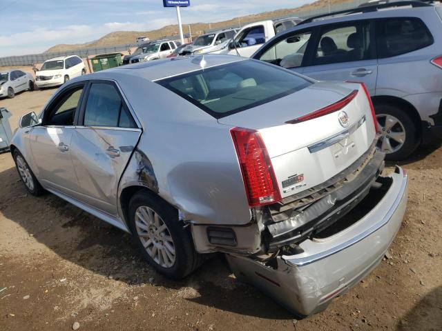 1G6DG5EG6A0107509 - 2010 CADILLAC CTS LUXURY COLLECTION SILVER photo 2