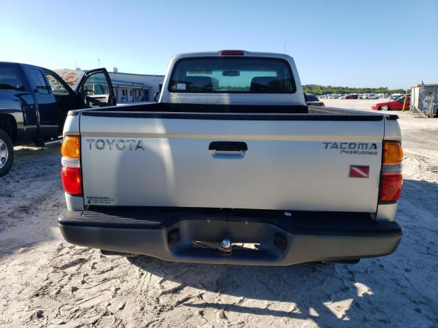 5TENM92N84Z318123 - 2004 TOYOTA TACOMA PRERUNNER SILVER photo 6