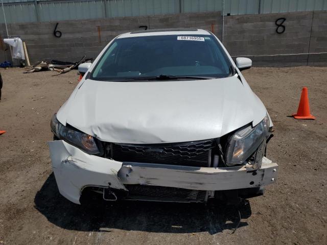 19XFB2F95FE037485 - 2015 HONDA CIVIC EXL WHITE photo 5