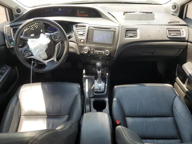 19XFB2F95FE037485 - 2015 HONDA CIVIC EXL WHITE photo 8