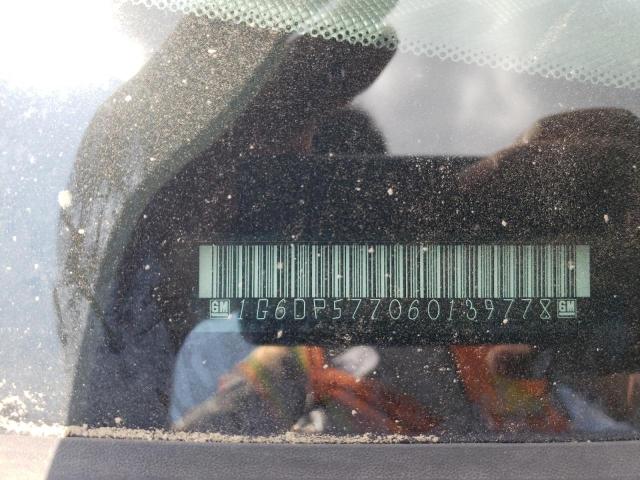 1G6DP577060139778 - 2006 CADILLAC CTS HI FEATURE V6 BLACK photo 12