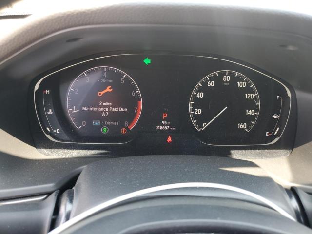 1HGCV1F13JA086325 - 2018 HONDA ACCORD LX رمادي صورة 9