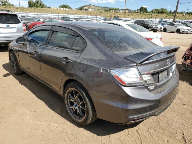 2HGFB6E51FH706119 - 2015 HONDA CIVIC SI GRAY photo 2