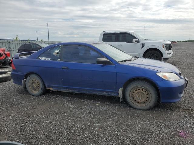 1HGEM22205L811762 - 2005 HONDA CIVIC DX BLUE photo 4