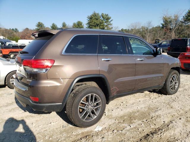 1C4RJFBG3HC735664 - 2017 JEEP GRAND CHER LIMITED BROWN photo 3