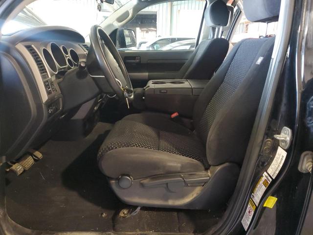 5TFUW5F16CX267734 - 2012 TOYOTA TUNDRA DOUBLE CAB SR5 BLACK photo 7