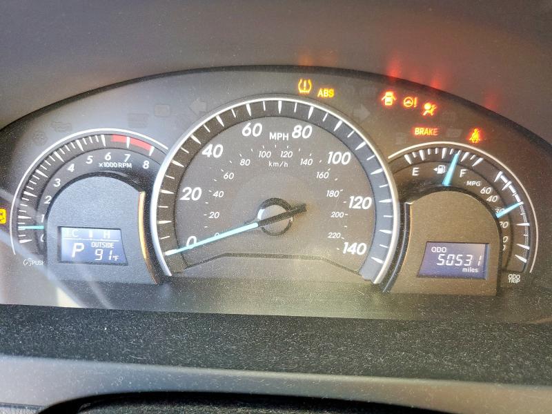 4T4BF1FK5DR323899 - 2013 TOYOTA CAMRY L WHITE photo 9