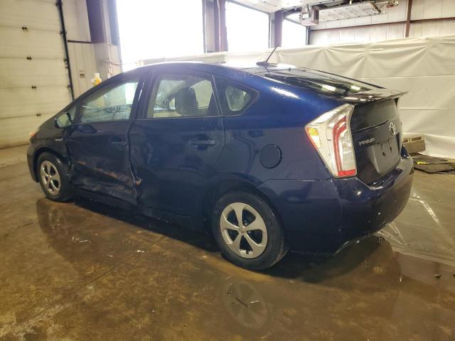 JTDKN3DU7D1725653 - 2013 TOYOTA PRIUS 蓝色 照片 2