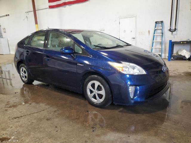 JTDKN3DU7D1725653 - 2013 TOYOTA PRIUS 蓝色 照片 4