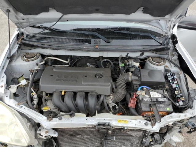 2T1KR32E45C434220 - 2005 TOYOTA COROLLA MA XR SILVER photo 11