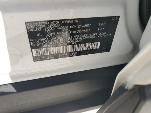 JTMLWRFV4SD286059 - 2025 TOYOTA RAV4 LE Ақ фото 14