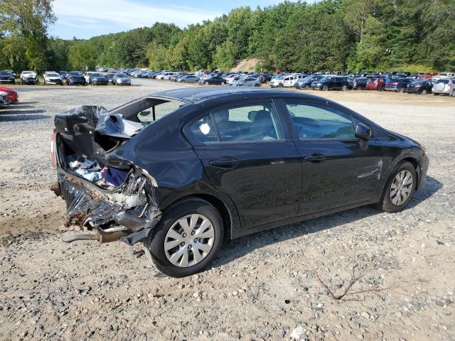 2HGFB2F58CH552883 - 2012 HONDA CIVIC LX BLACK photo 3