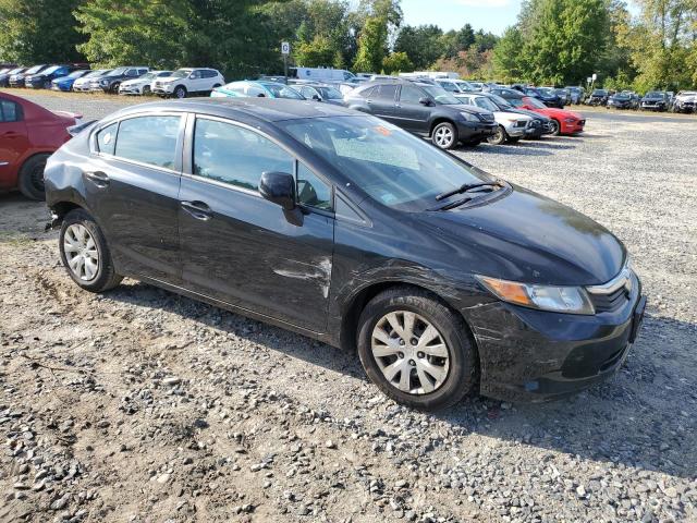 2HGFB2F58CH552883 - 2012 HONDA CIVIC LX BLACK photo 4