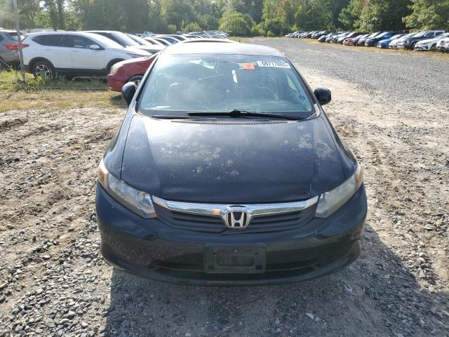 2HGFB2F58CH552883 - 2012 HONDA CIVIC LX BLACK photo 5