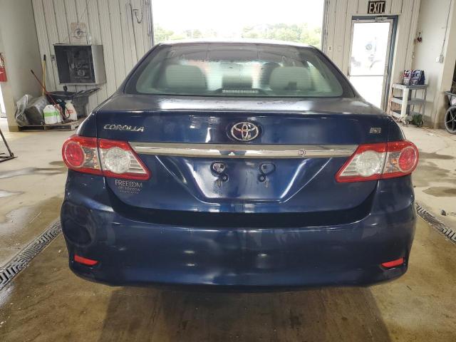 2T1BU4EE8DC006214 - 2013 TOYOTA COROLLA BASE ლურჯი ფოტო 6