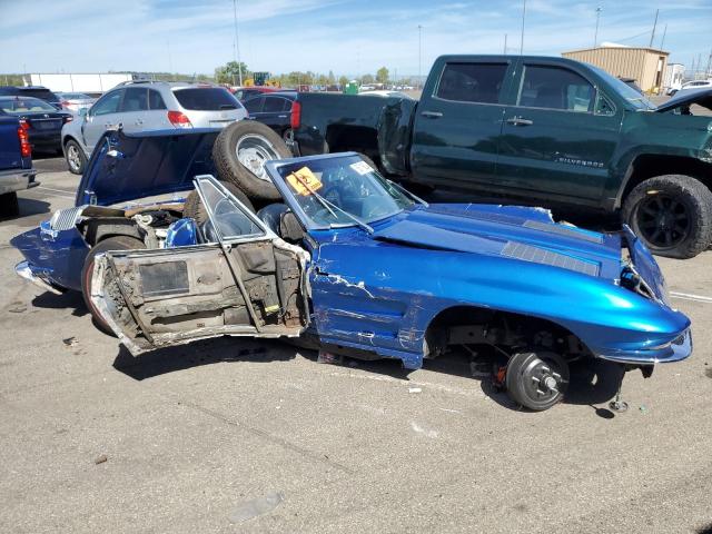 30867S117183 - 1963 CHEVROLET CORVETTE BLUE photo 4