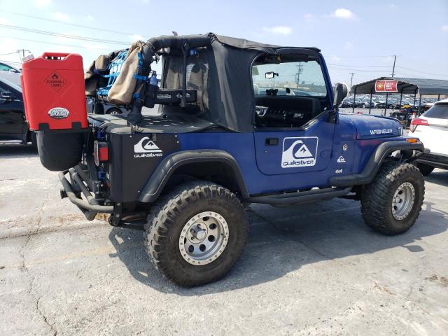 1J4FY19P3SP267422 - 1995 JEEP WRANGLER / S BLUE photo 3