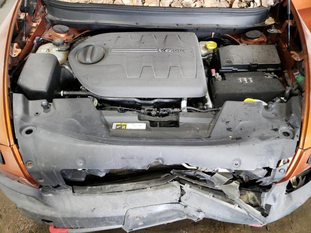 1C4PJMBS3GW154730 - 2016 JEEP CHEROKEE TRAILHAWK ORANGE photo 12