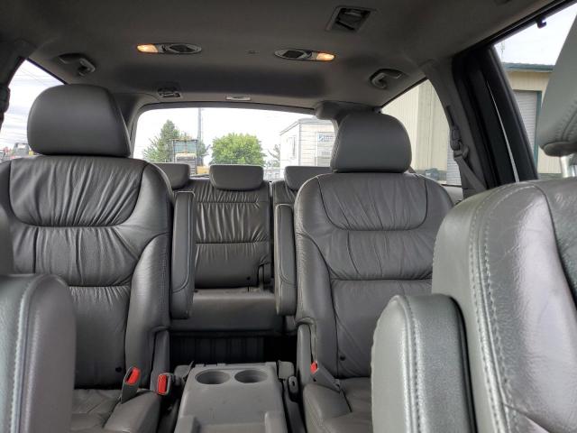 5FNRL3H61AB082705 - 2010 HONDA ODYSSEY EXL BLUE photo 10