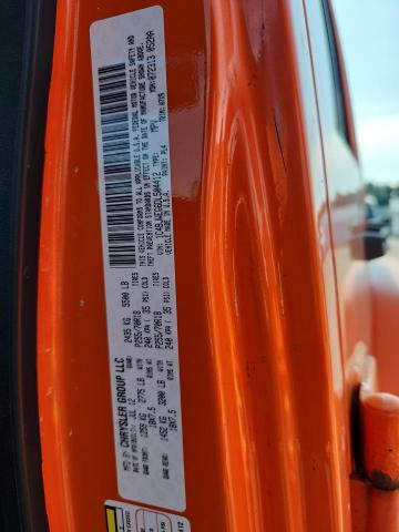 1C4BJWEG6DL504412 - 2013 JEEP WRANGLER U SAHARA Նարնջագույն լուսանկար 12