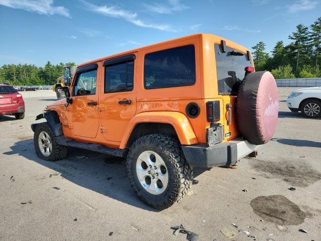 1C4BJWEG6DL504412 - 2013 JEEP WRANGLER U SAHARA Նարնջագույն լուսանկար 2