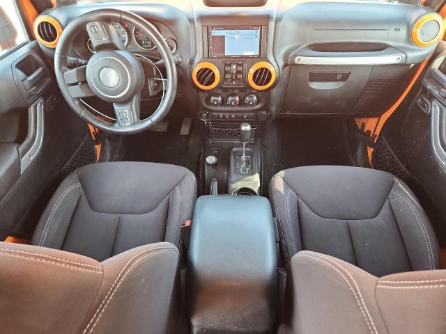 1C4BJWEG6DL504412 - 2013 JEEP WRANGLER U SAHARA Նարնջագույն լուսանկար 8