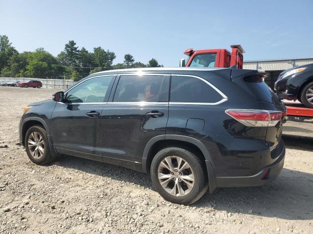 5TDJKRFH5FS158338 - 2015 TOYOTA HIGHLANDER XLE BLACK photo 2