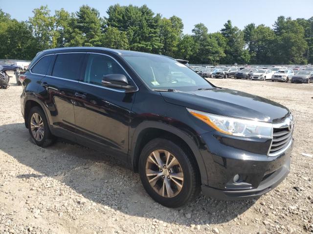 5TDJKRFH5FS158338 - 2015 TOYOTA HIGHLANDER XLE BLACK photo 4