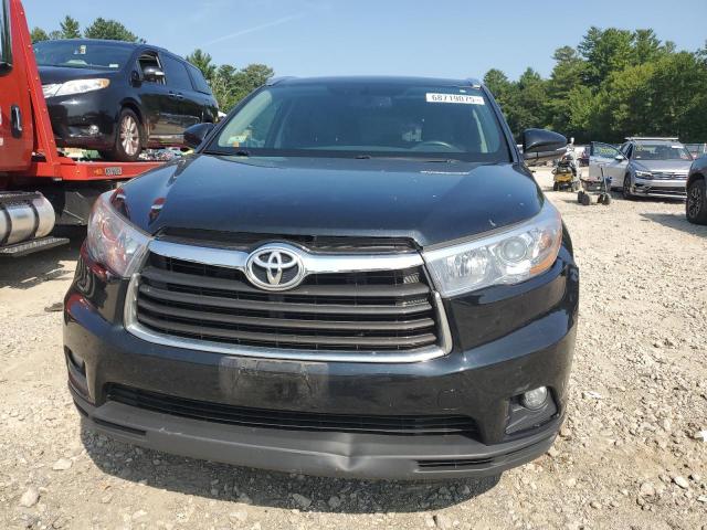 5TDJKRFH5FS158338 - 2015 TOYOTA HIGHLANDER XLE BLACK photo 5