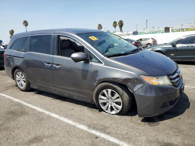 5FNRL5H61FB093366 - 2015 HONDA ODYSSEY EXL GRAY photo 4