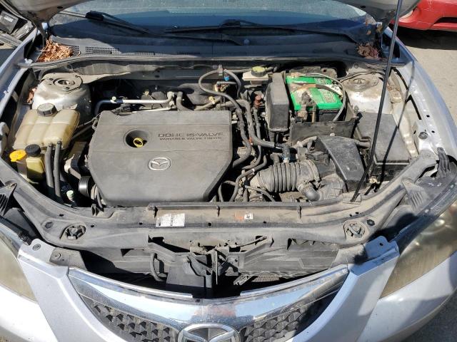 JM1BK32G871739667 - 2007 MAZDA 3 I SILVER photo 11