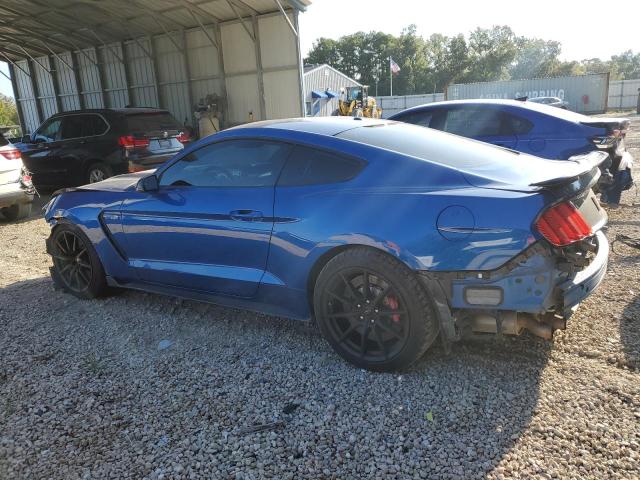 1FA6P8JZ2H5520321 - 2017 FORD MUSTANG SHELBY GT350 BLUE photo 2