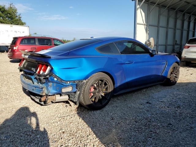 1FA6P8JZ2H5520321 - 2017 FORD MUSTANG SHELBY GT350 BLUE photo 3